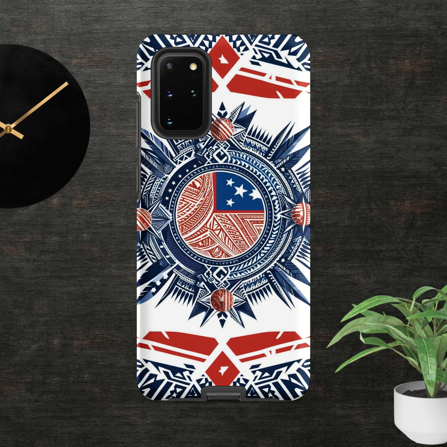 Tribal- designed Samoan Flag 2Tough case for Samsung®