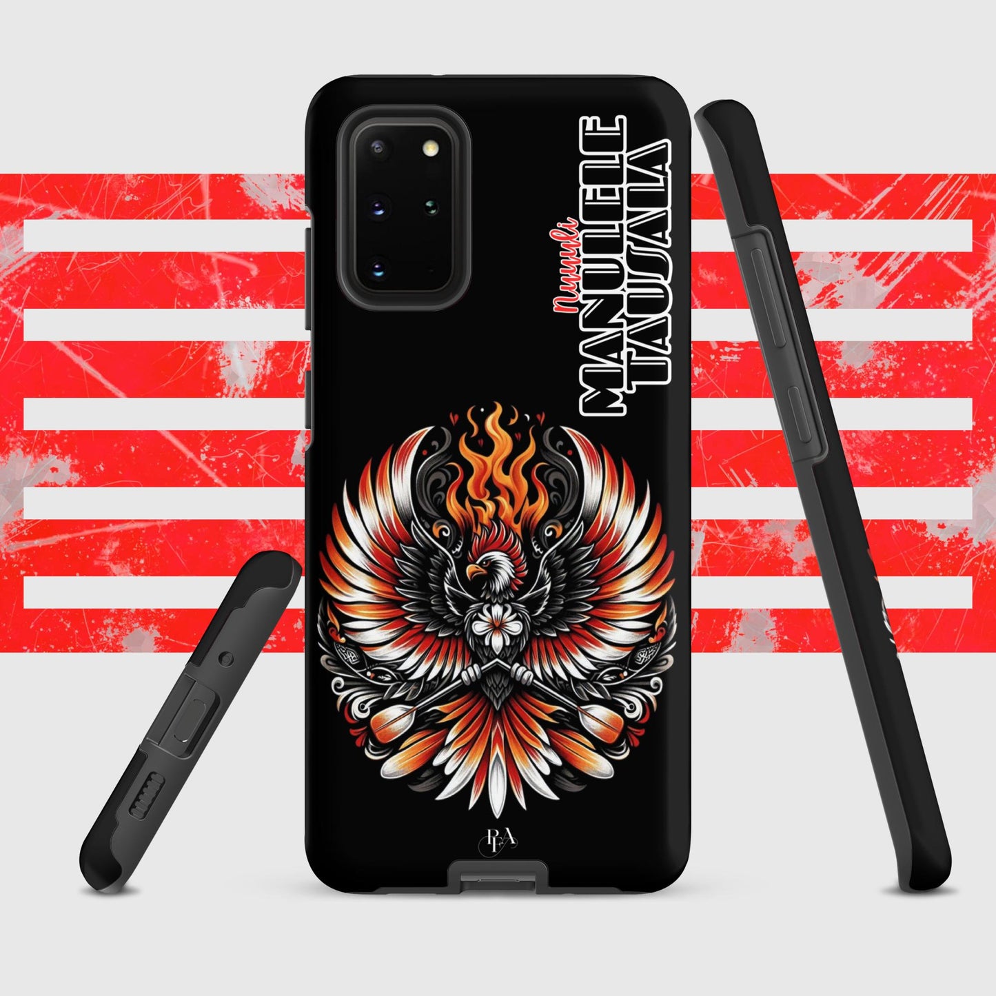 Nu'uuli "Manulele Tausala" Black Tough case for Samsung®