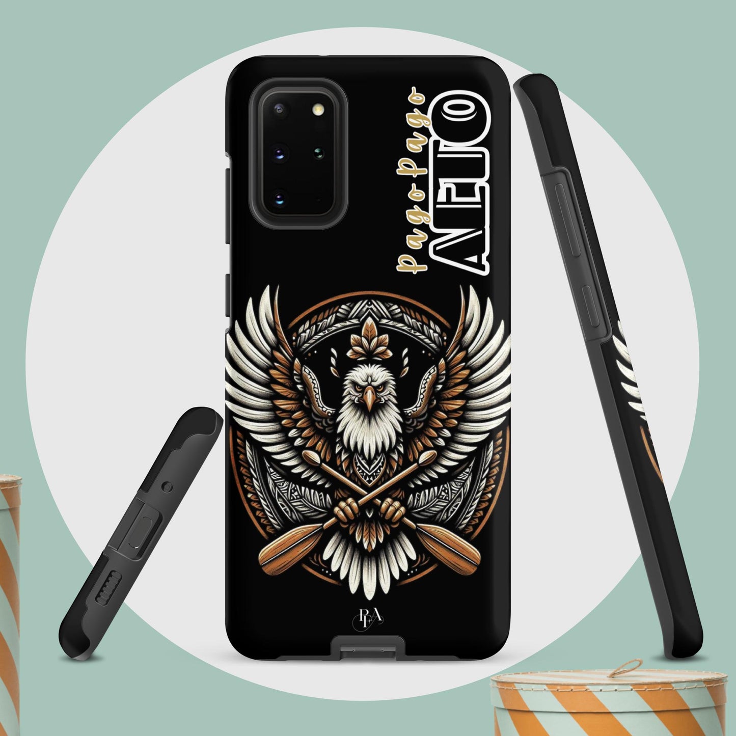 Pago Pago "AETO" Black Tough case for Samsung®