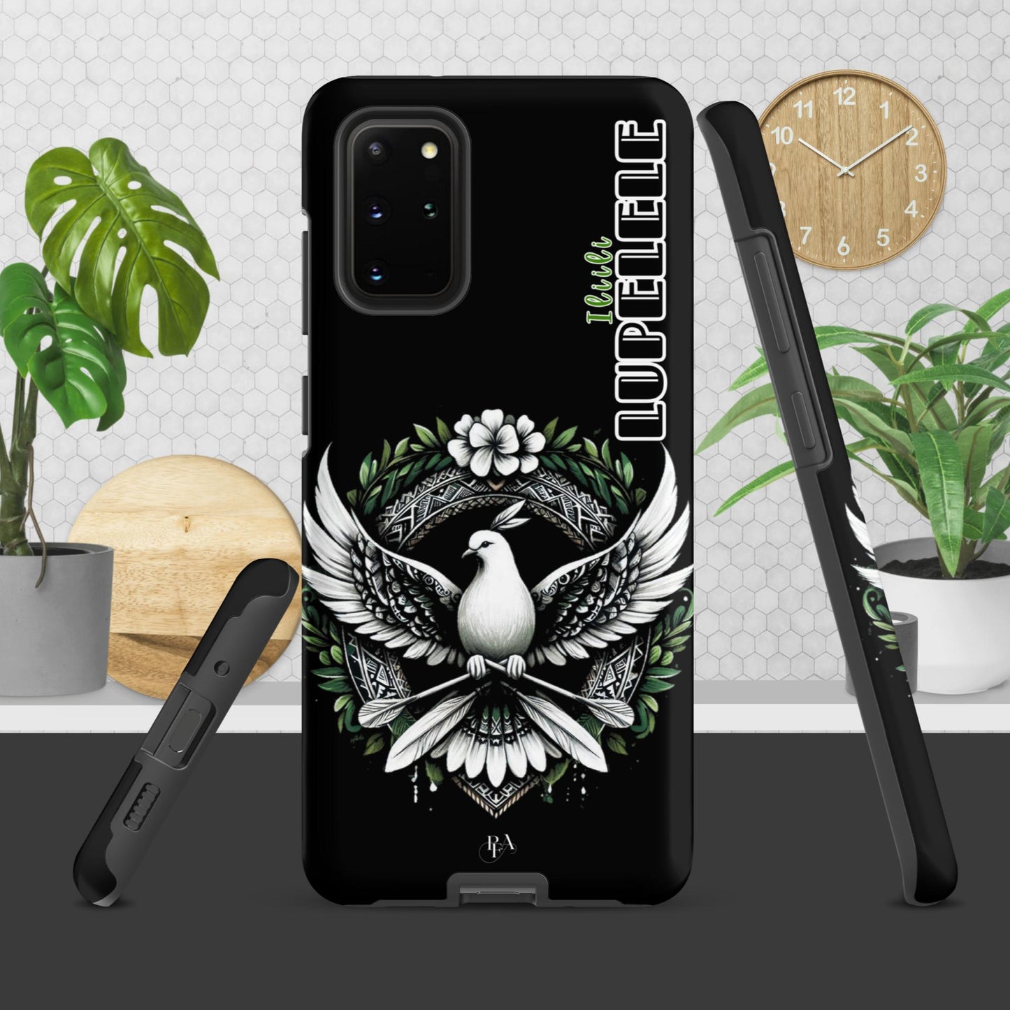 Iliili "LUPELELE" Black Tough case for Samsung®