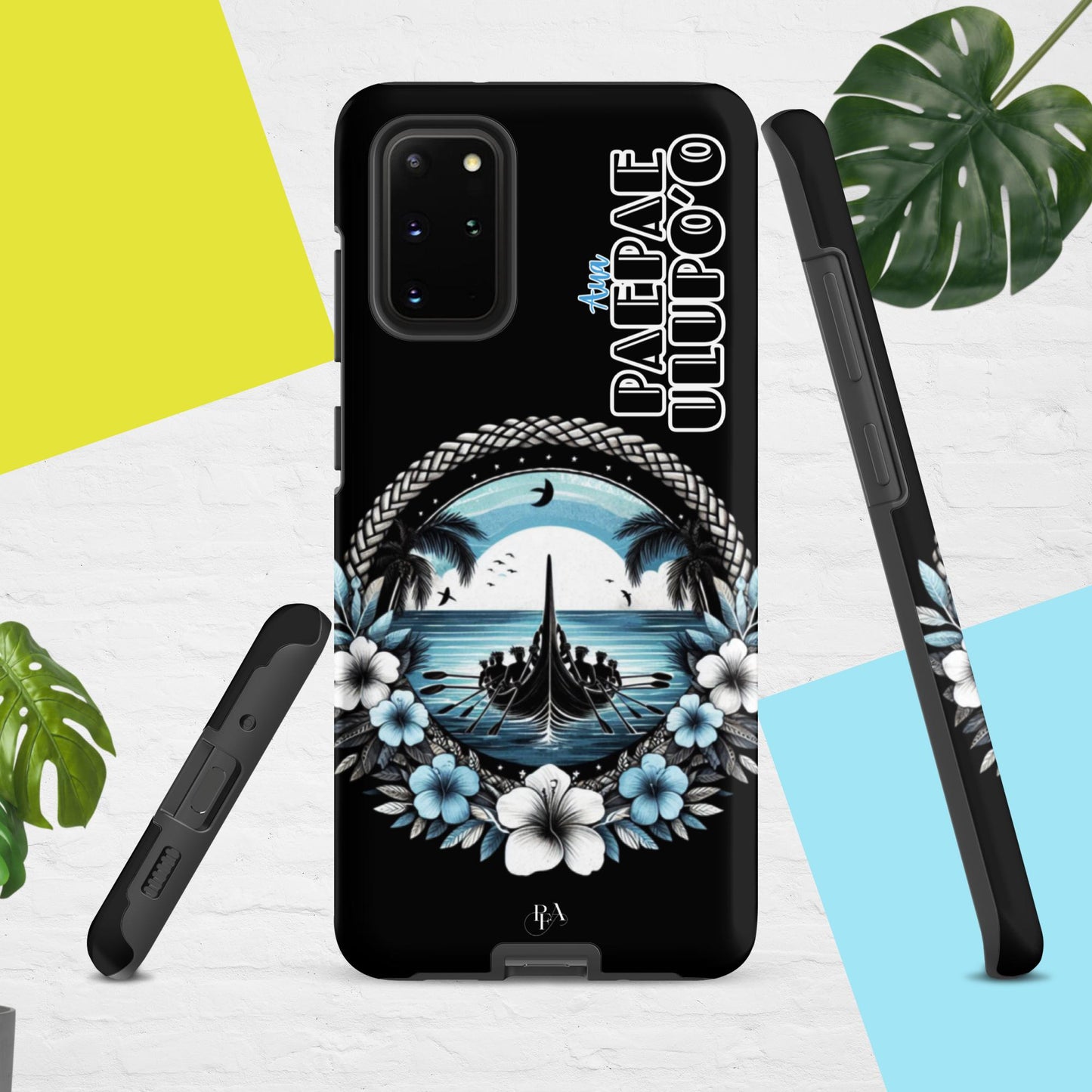 AUA "Paepae Ulupo'o" Black Tough case for Samsung®