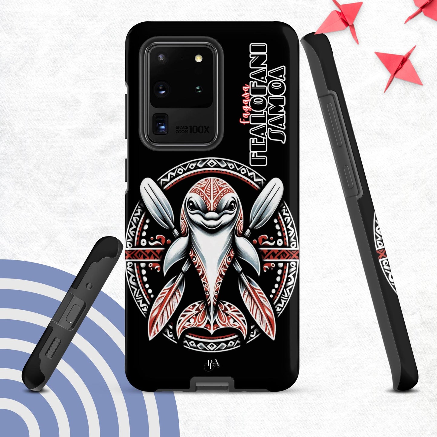 Fagasa "Fealofani Samoa" Black Tough case for Samsung®