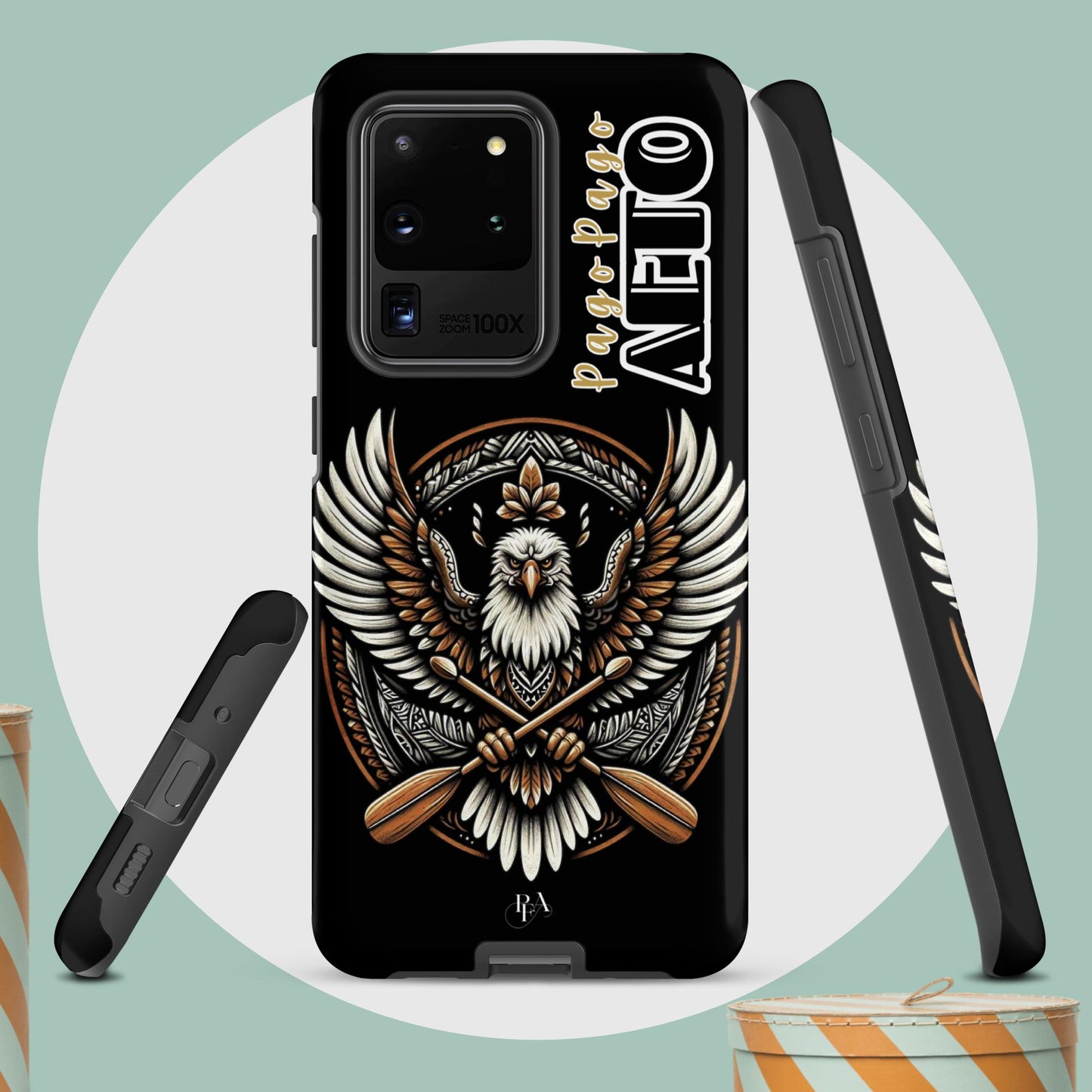 Pago Pago "AETO" Black Tough case for Samsung®