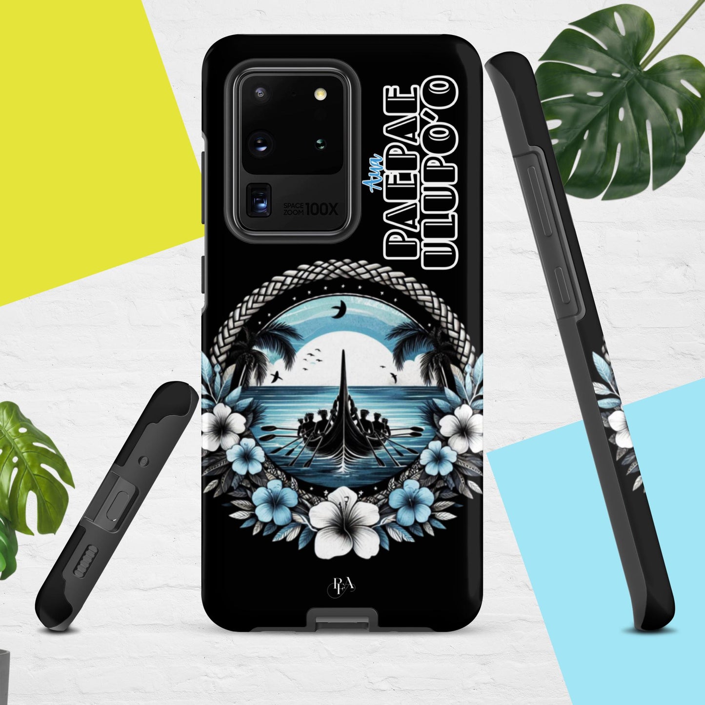 AUA "Paepae Ulupo'o" Black Tough case for Samsung®