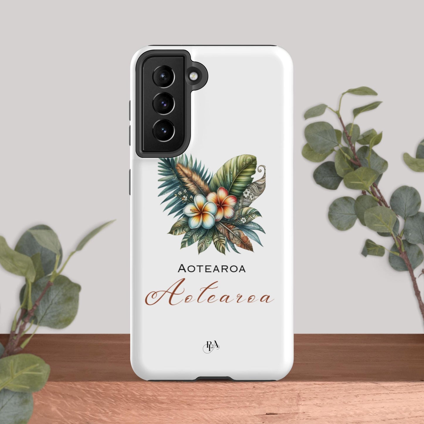 "Aotearoa" Plumeria Bouquet Tough case for Samsung®