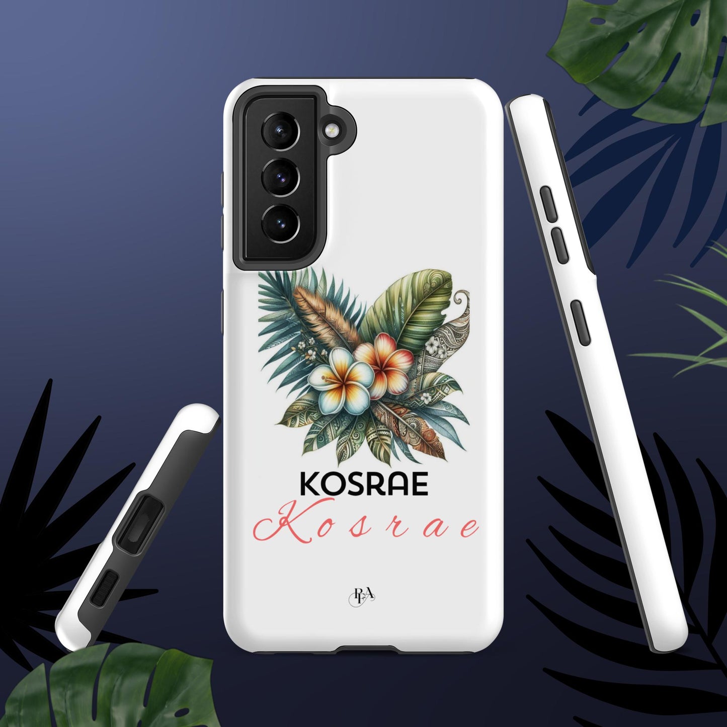 "Kosrae" Plumeria Bouquet Tough case for Samsung®