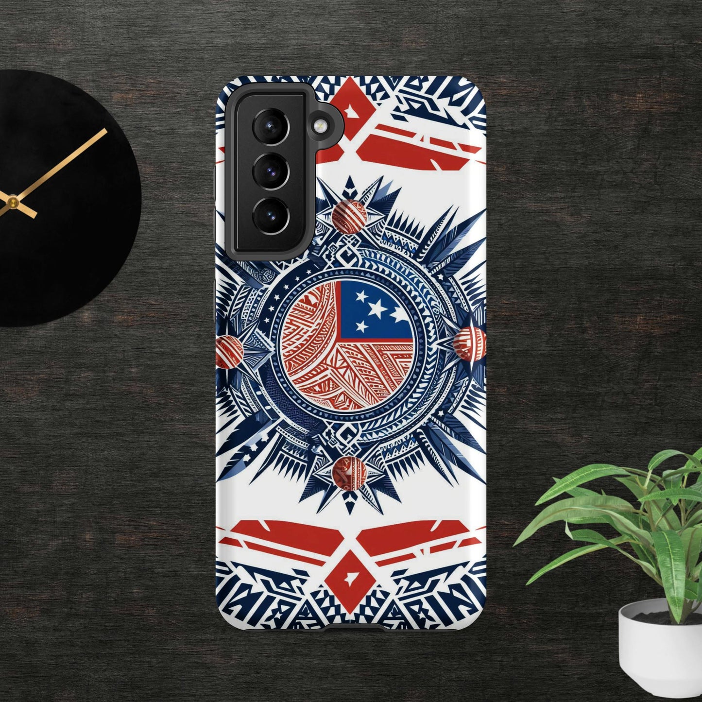 Tribal- designed Samoan Flag 2Tough case for Samsung®