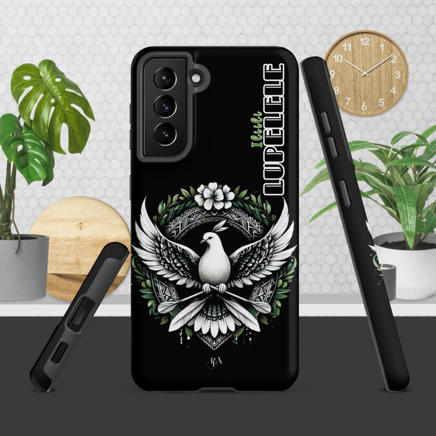 Iliili "LUPELELE" Black Tough case for Samsung®