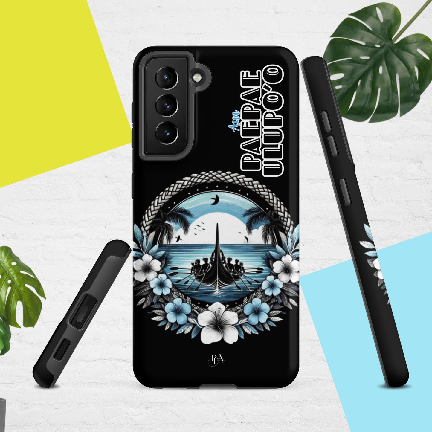 AUA "Paepae Ulupo'o" Black Tough case for Samsung®