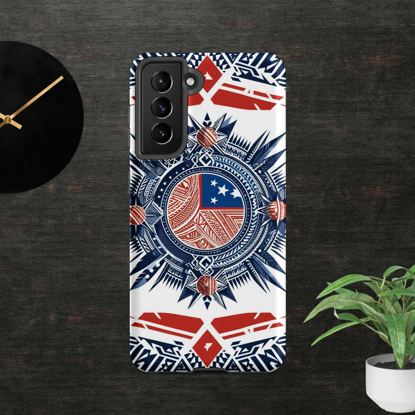 Tribal- designed Samoan Flag 2Tough case for Samsung®