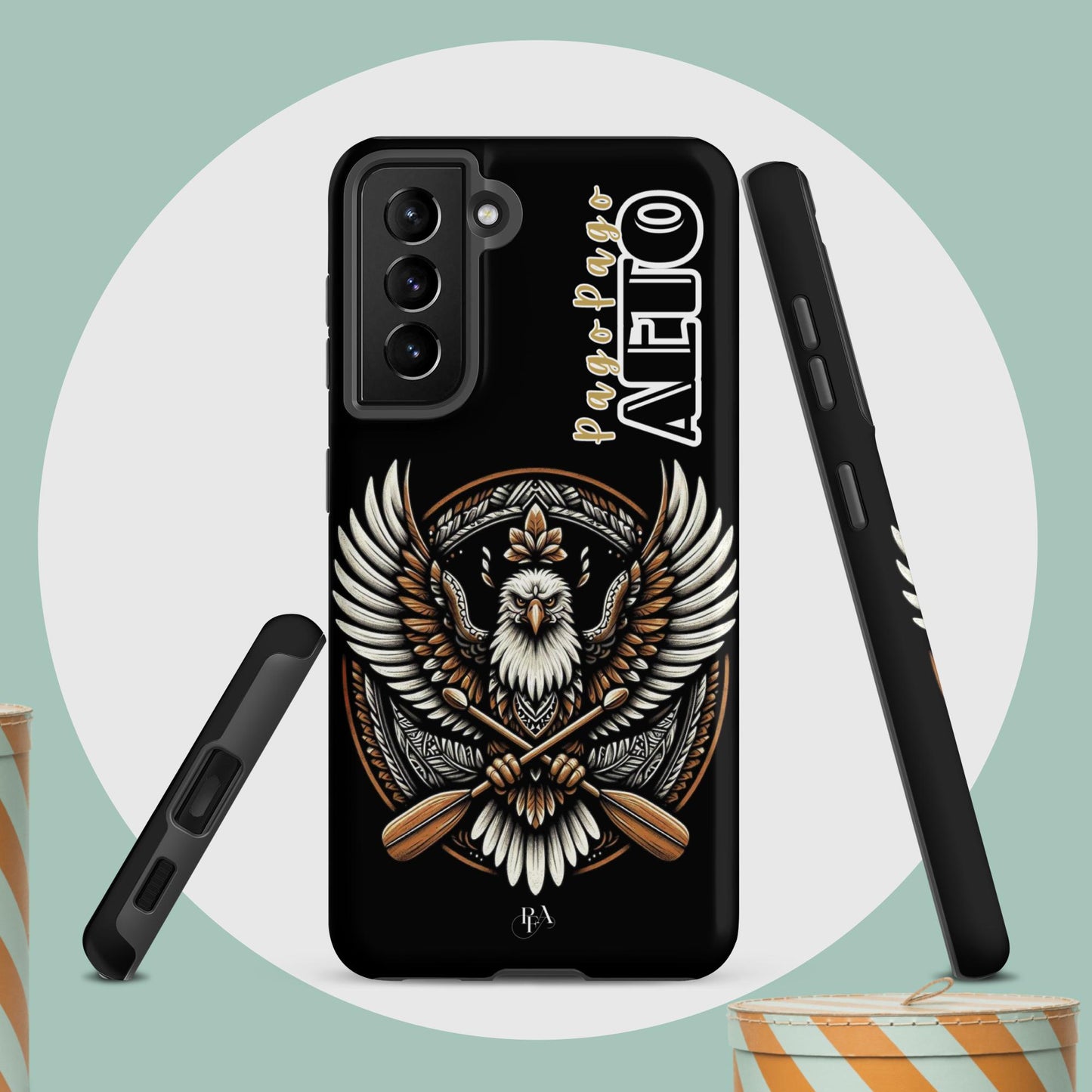 Pago Pago "AETO" Black Tough case for Samsung®