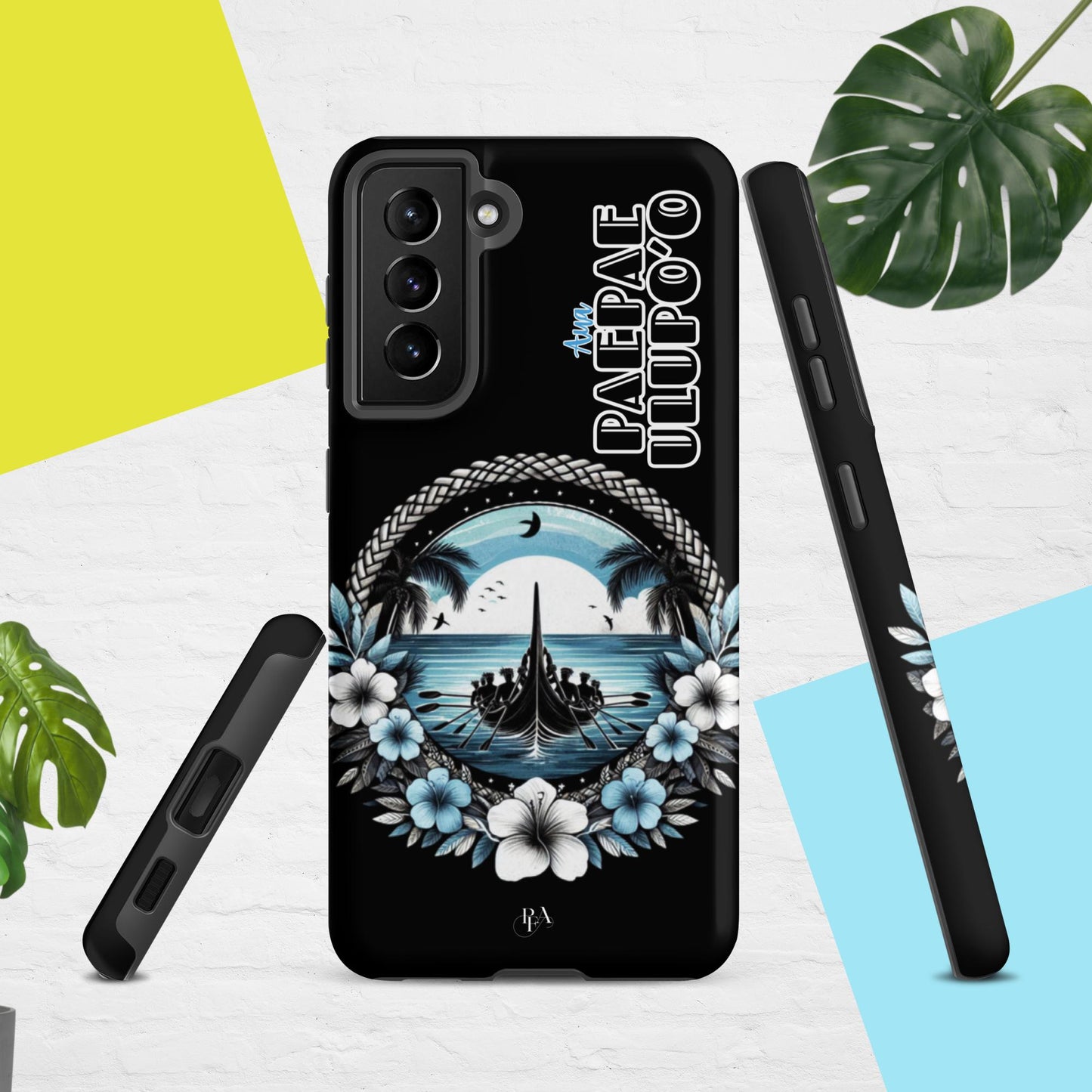 AUA "Paepae Ulupo'o" Black Tough case for Samsung®