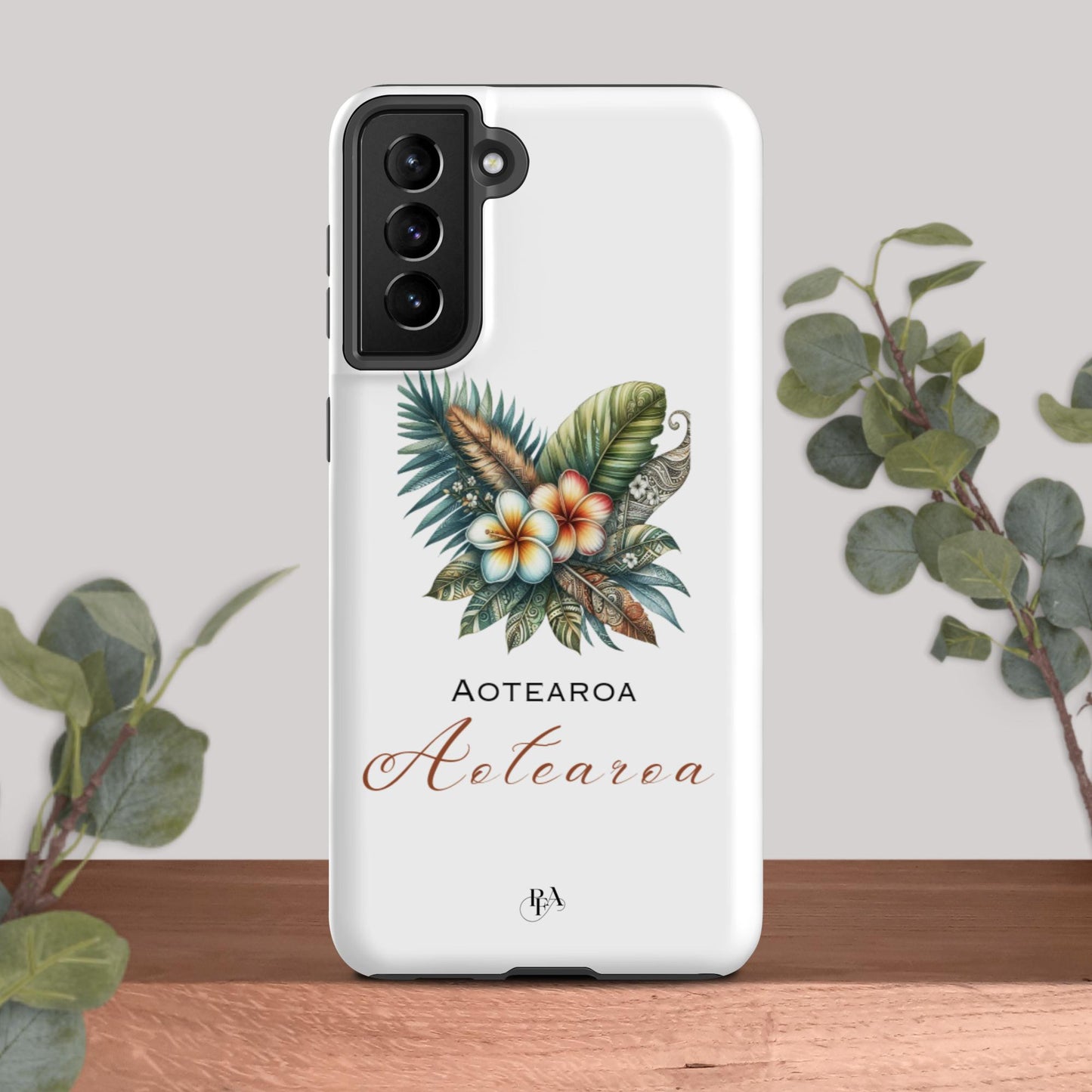 "Aotearoa" Plumeria Bouquet Tough case for Samsung®