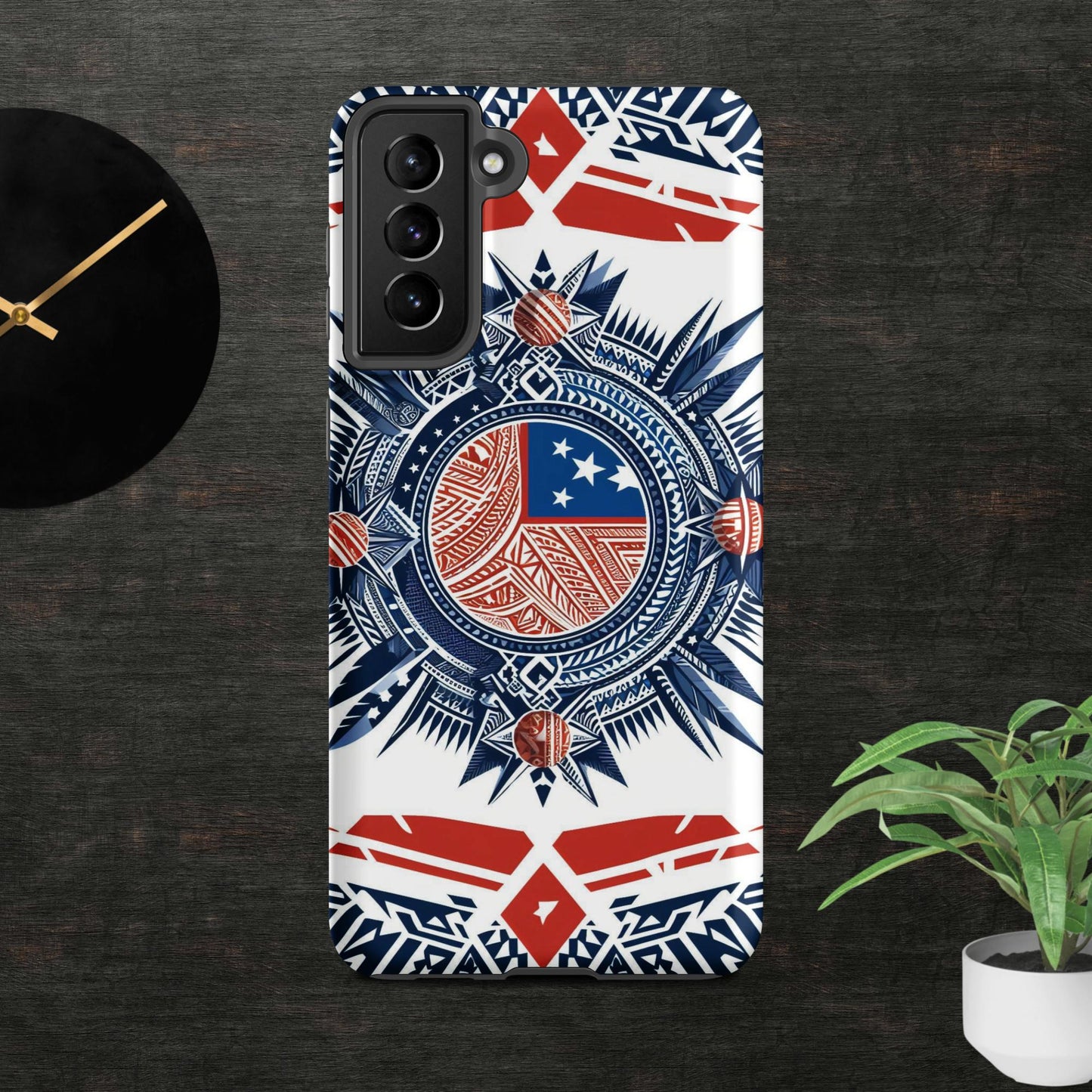 Tribal- designed Samoan Flag 2Tough case for Samsung®