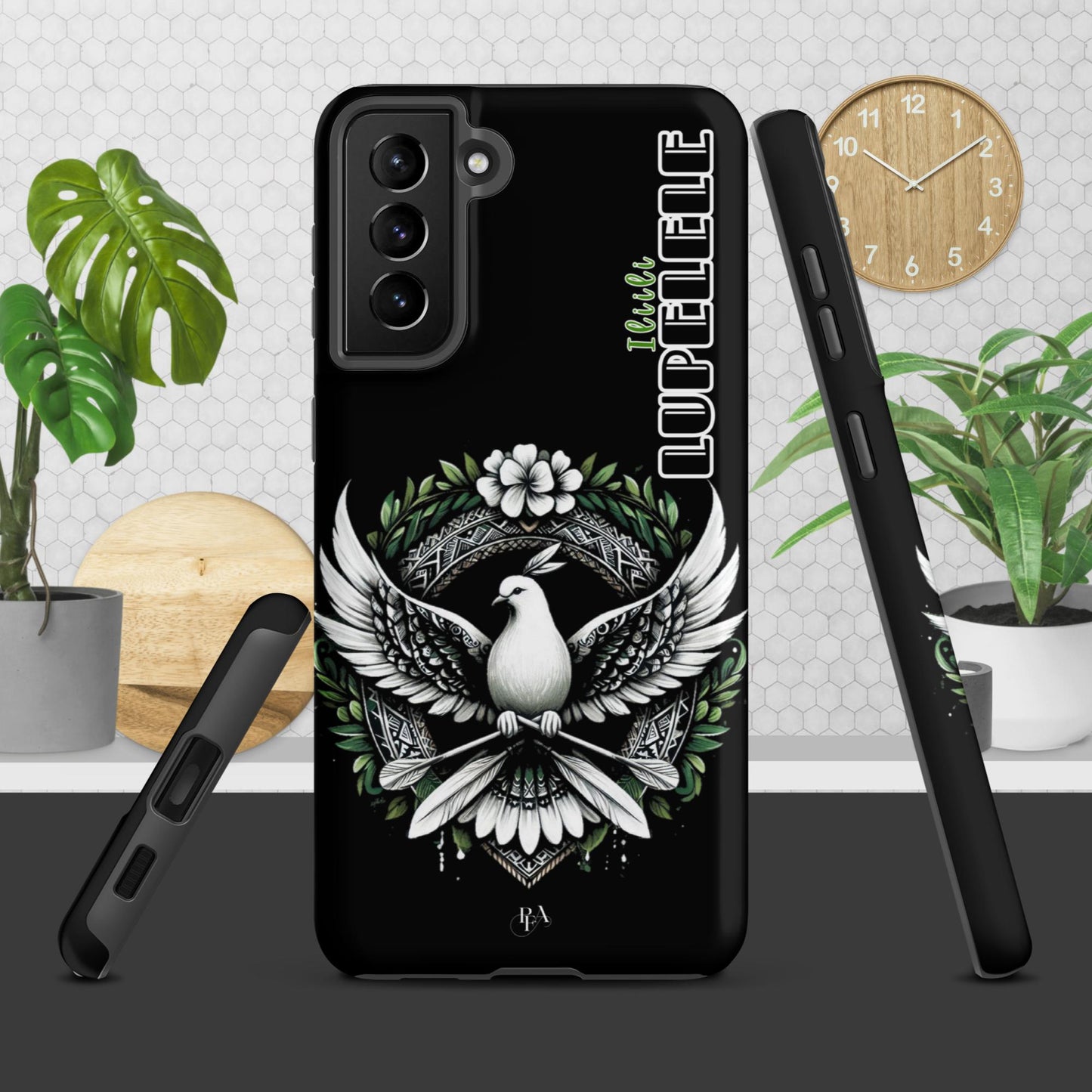 Iliili "LUPELELE" Black Tough case for Samsung®