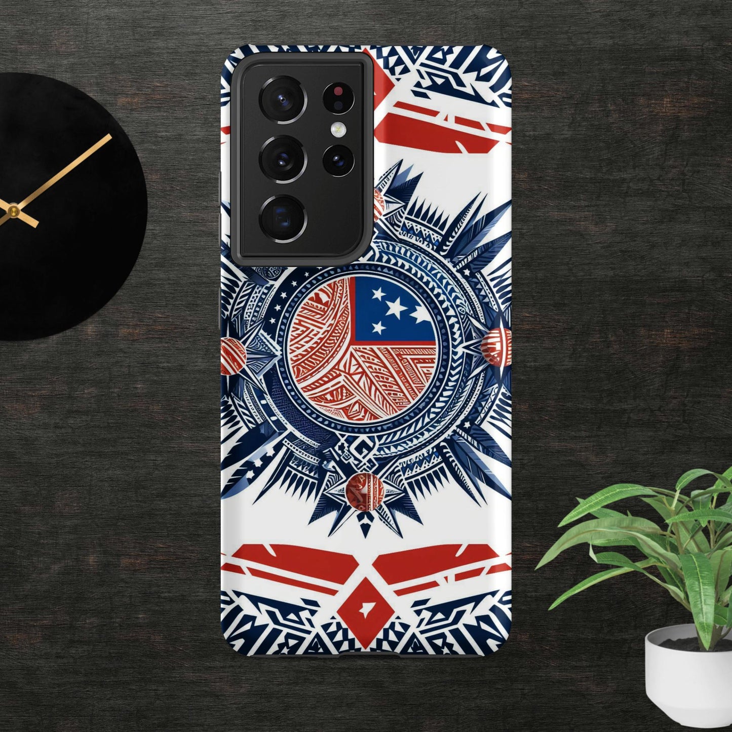 Tribal- designed Samoan Flag 2Tough case for Samsung®