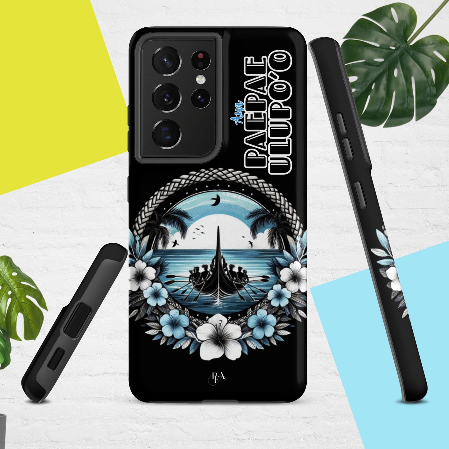 AUA "Paepae Ulupo'o" Black Tough case for Samsung®