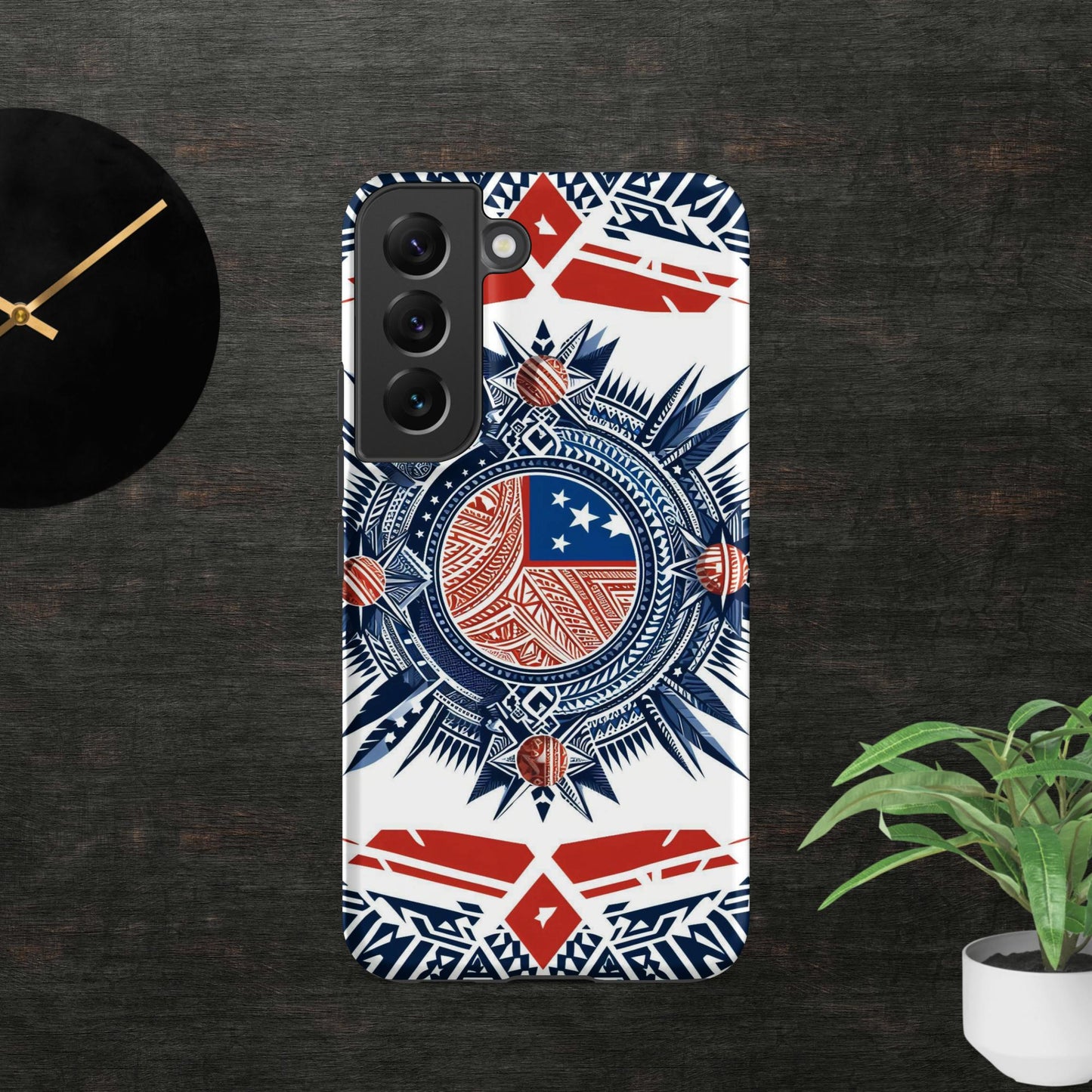 Tribal- designed Samoan Flag 2Tough case for Samsung®