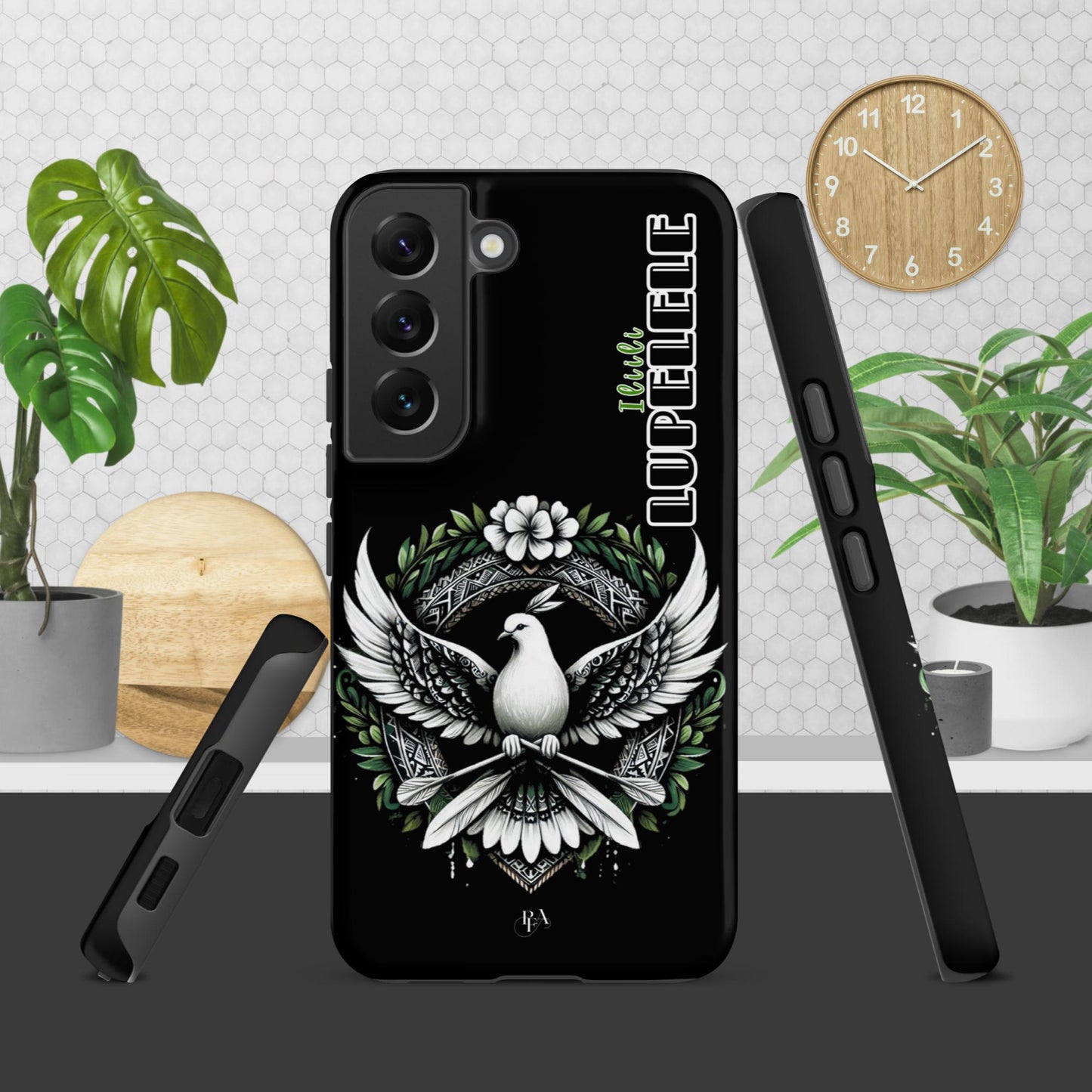 Iliili "LUPELELE" Black Tough case for Samsung®