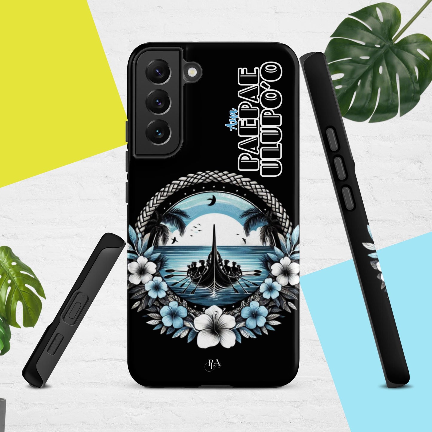 AUA "Paepae Ulupo'o" Black Tough case for Samsung®