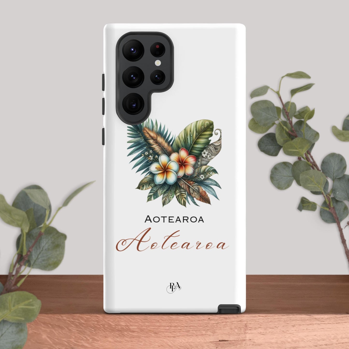 "Aotearoa" Plumeria Bouquet Tough case for Samsung®