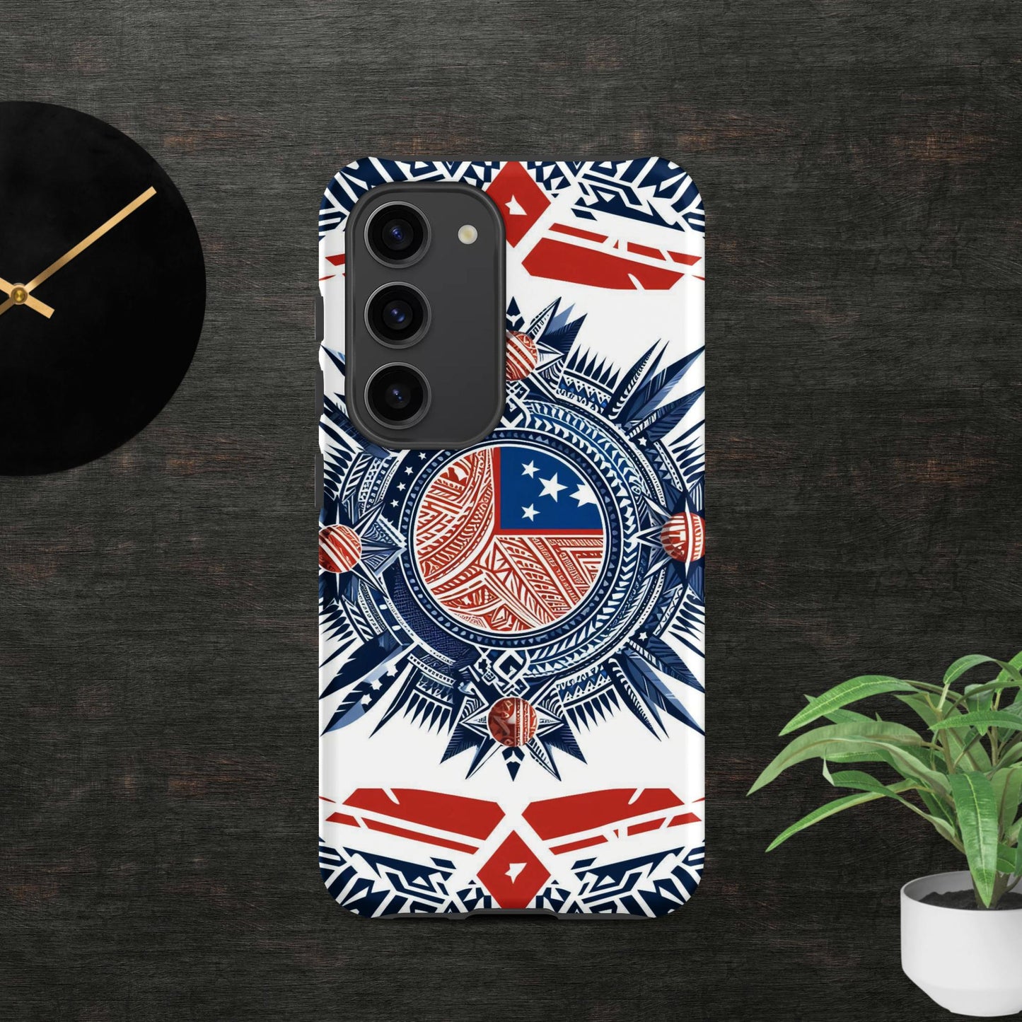 Tribal- designed Samoan Flag 2Tough case for Samsung®