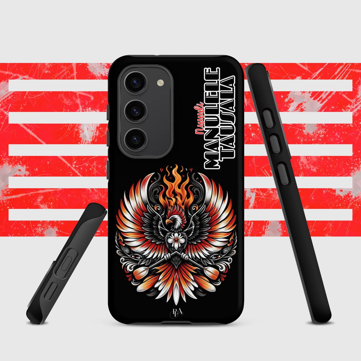 Nu'uuli "Manulele Tausala" Black Tough case for Samsung®