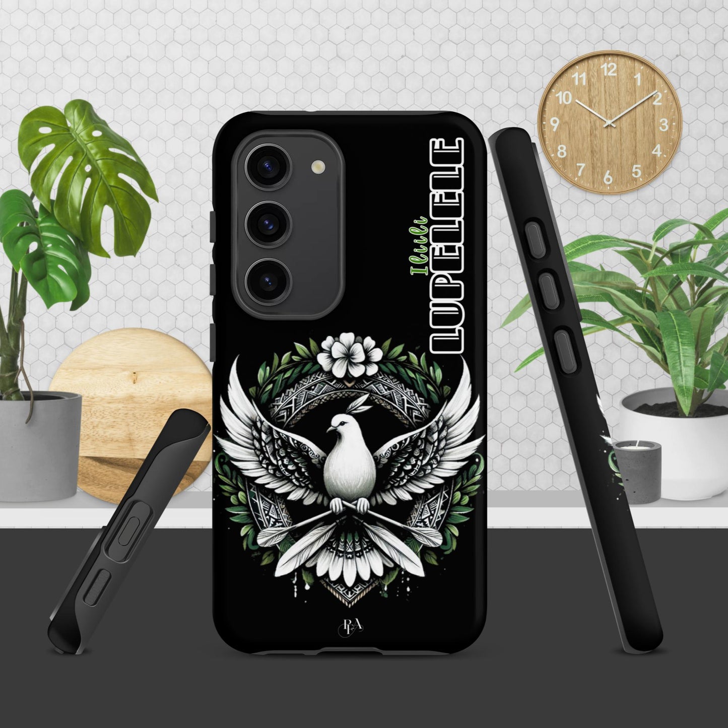 Iliili "LUPELELE" Black Tough case for Samsung®