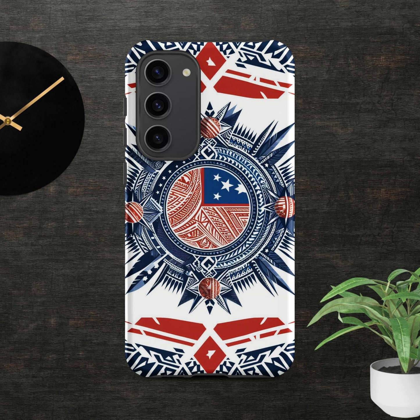 Tribal- designed Samoan Flag 2Tough case for Samsung®