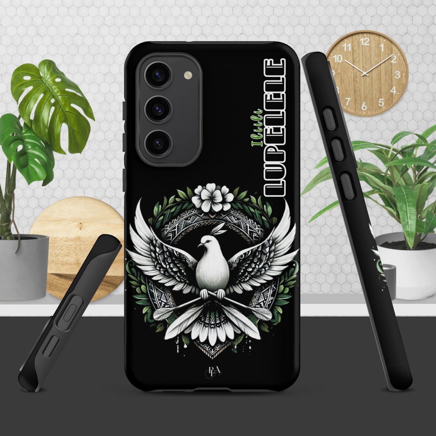 Iliili "LUPELELE" Black Tough case for Samsung®