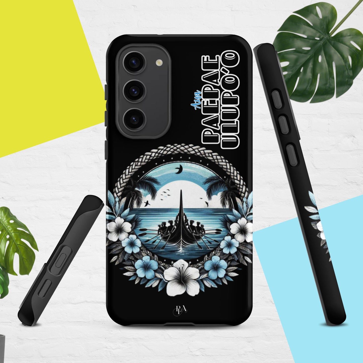 AUA "Paepae Ulupo'o" Black Tough case for Samsung®