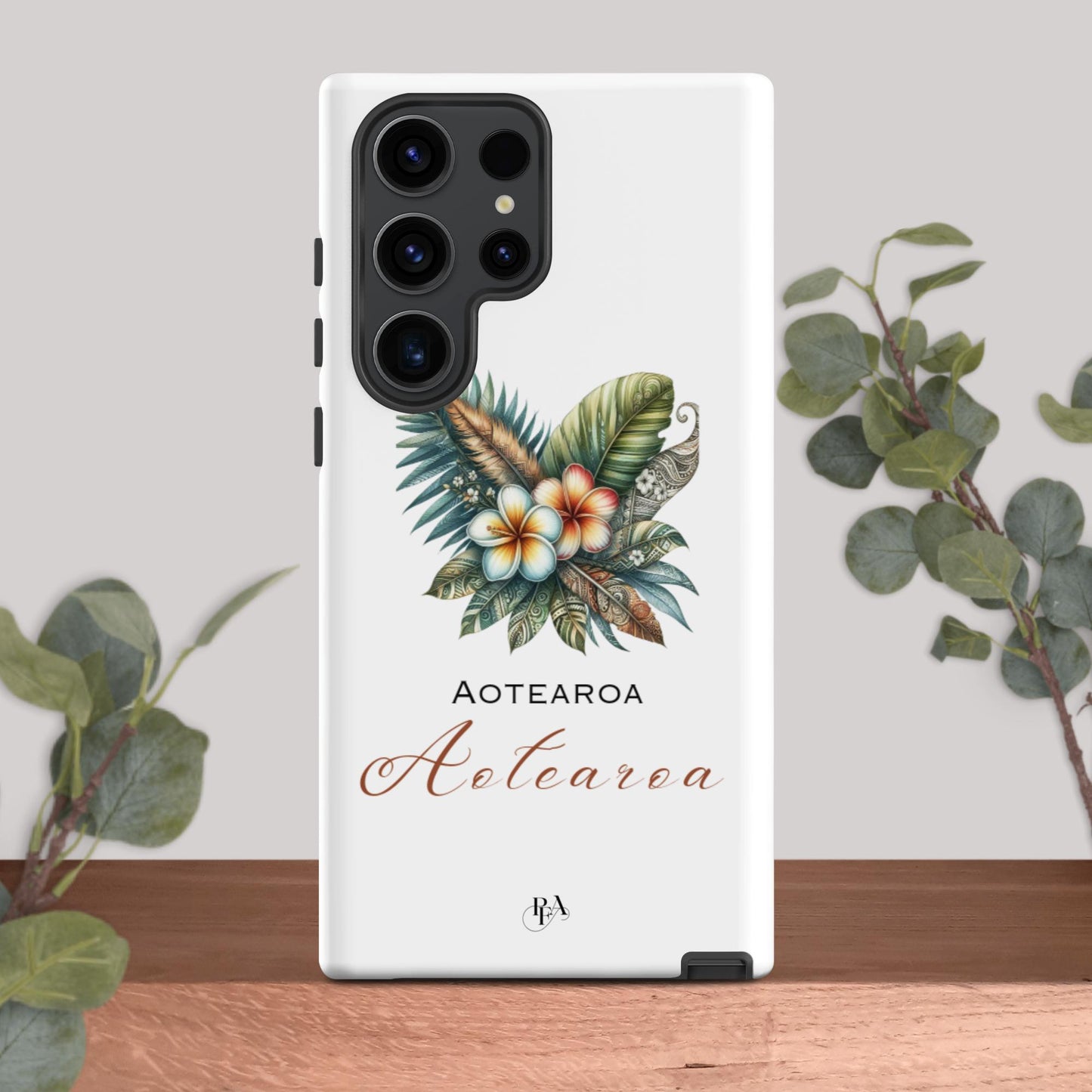 "Aotearoa" Plumeria Bouquet Tough case for Samsung®