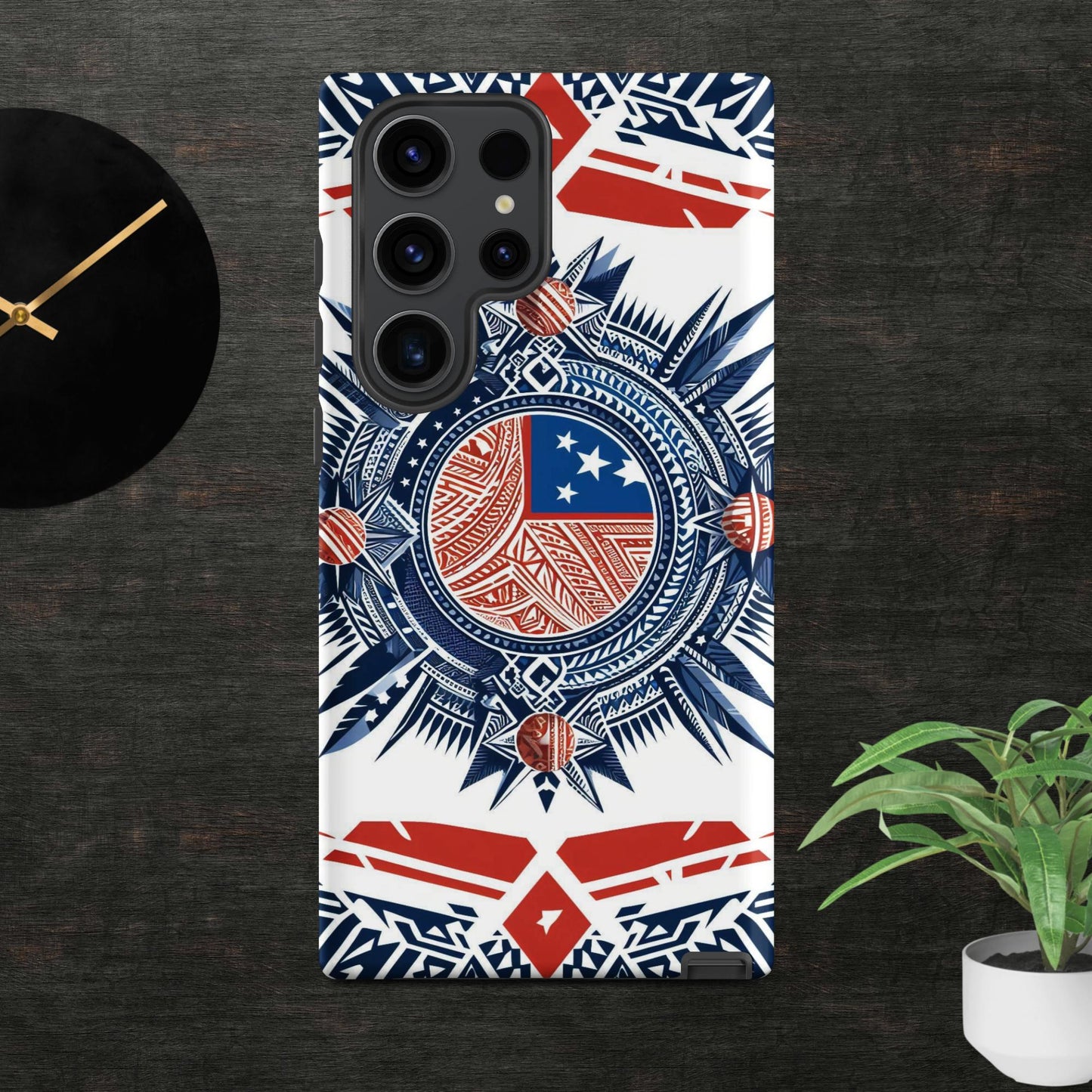 Tribal- designed Samoan Flag 2Tough case for Samsung®