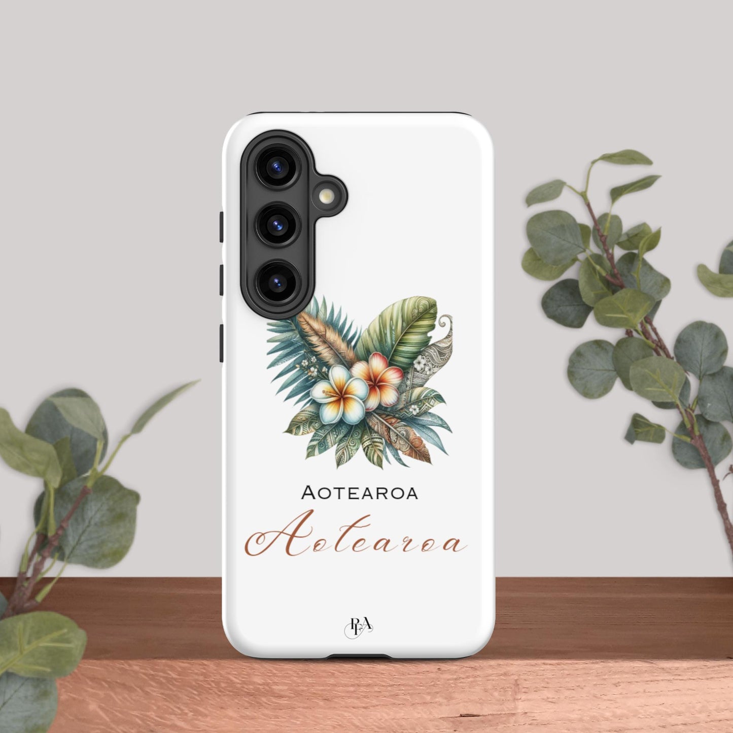 "Aotearoa" Plumeria Bouquet Tough case for Samsung®