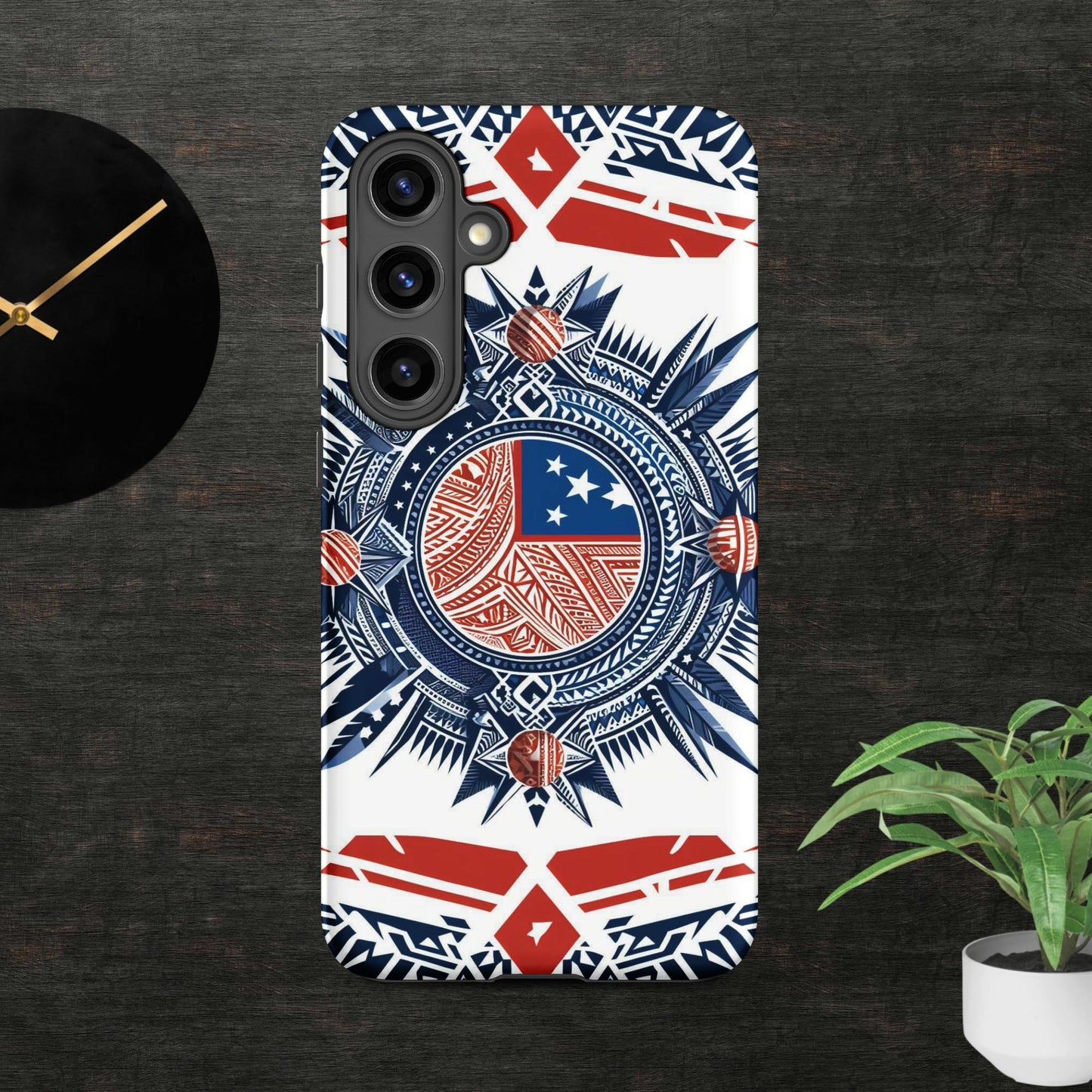 Tribal- designed Samoan Flag 2Tough case for Samsung®