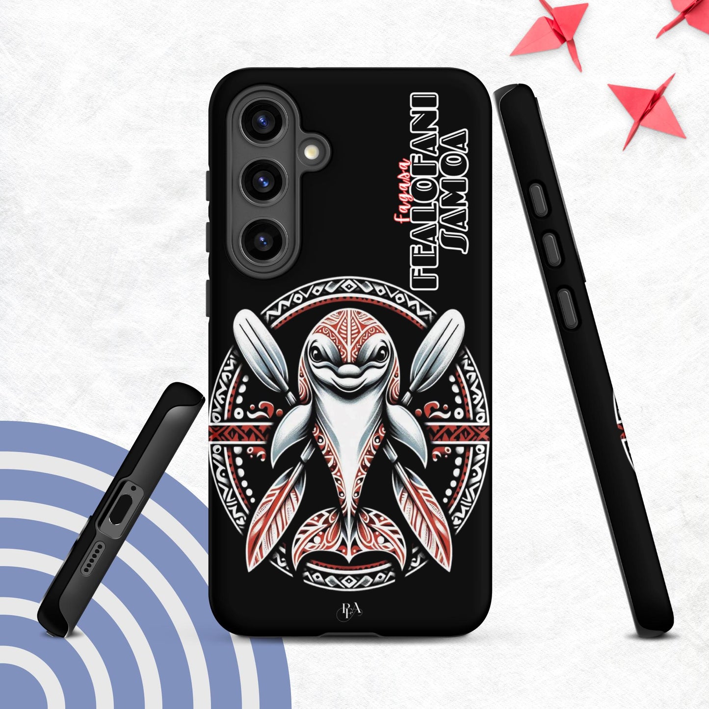 Fagasa "Fealofani Samoa" Black Tough case for Samsung®