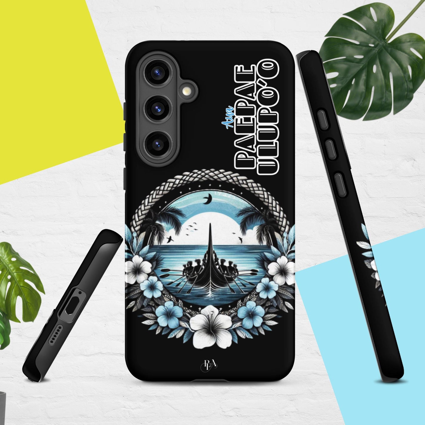 AUA "Paepae Ulupo'o" Black Tough case for Samsung®