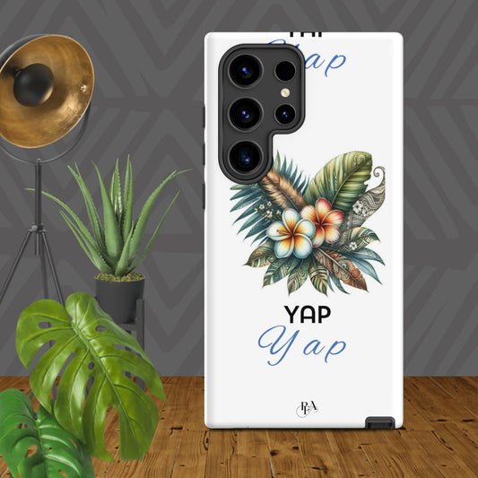 "Yap" Plumeria Bouquet Tough case for Samsung®