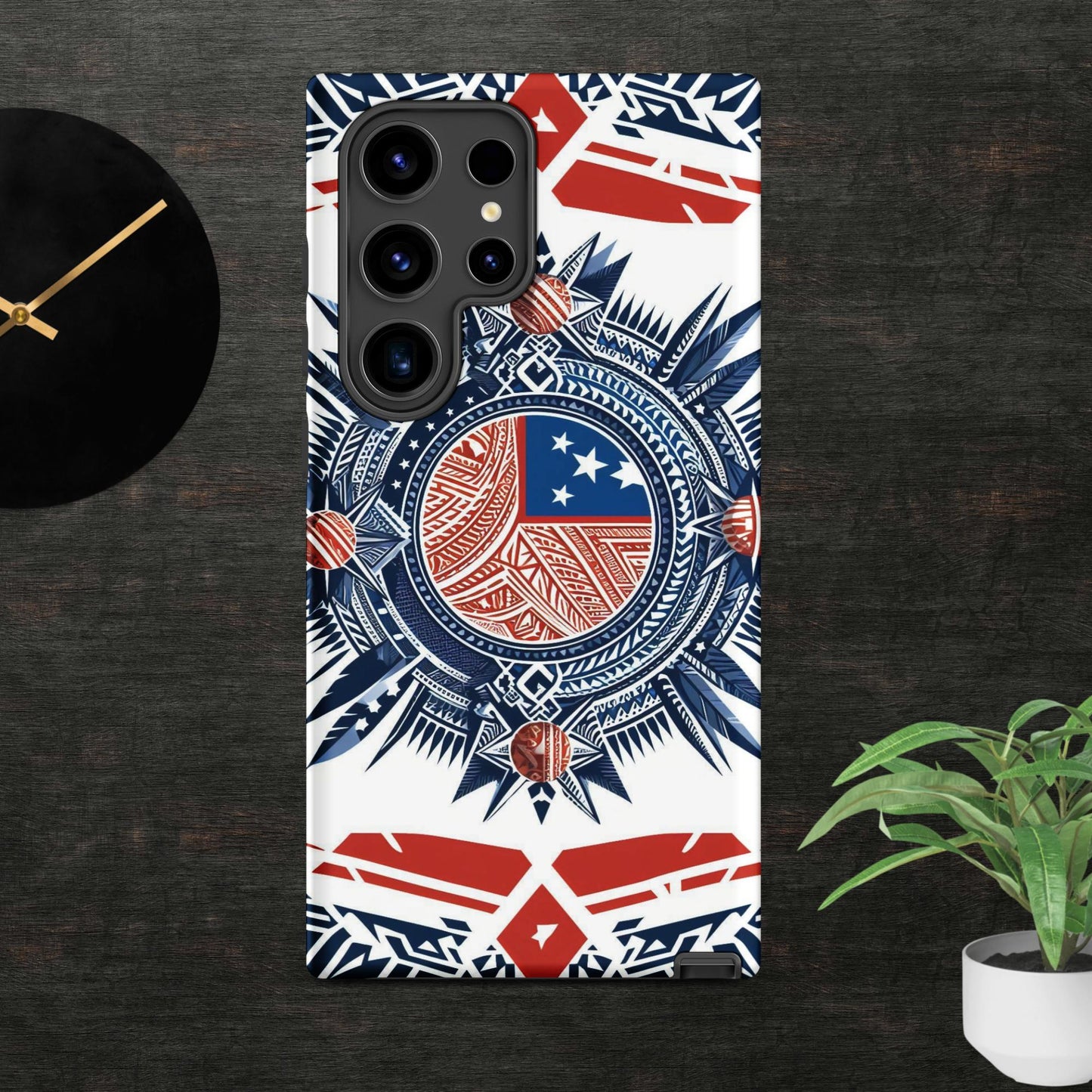 Tribal- designed Samoan Flag 2Tough case for Samsung®