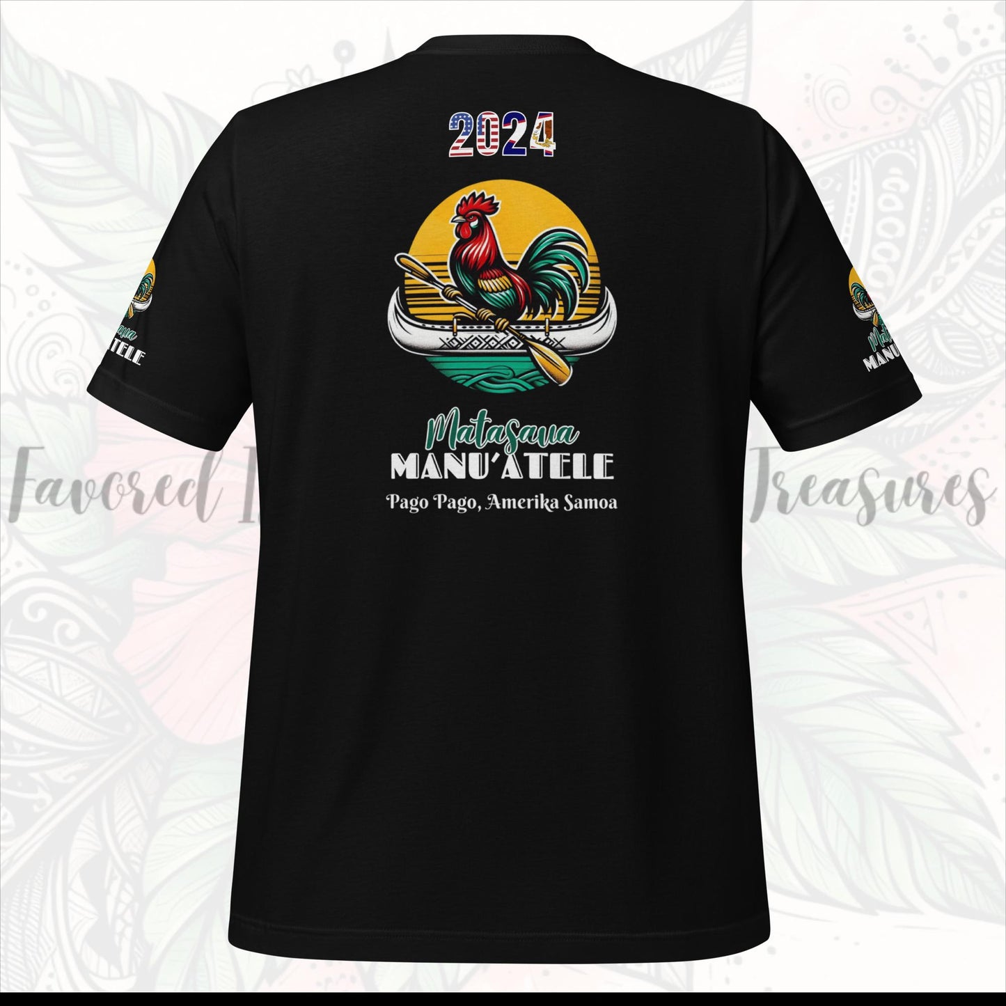 Matasaua Manu'atele Fautasi Black Unisex t-shirt