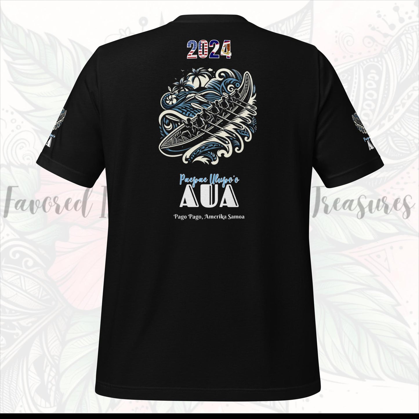 Paepae Ulupo'o Aua Fautasi Black Unisex t-shirt