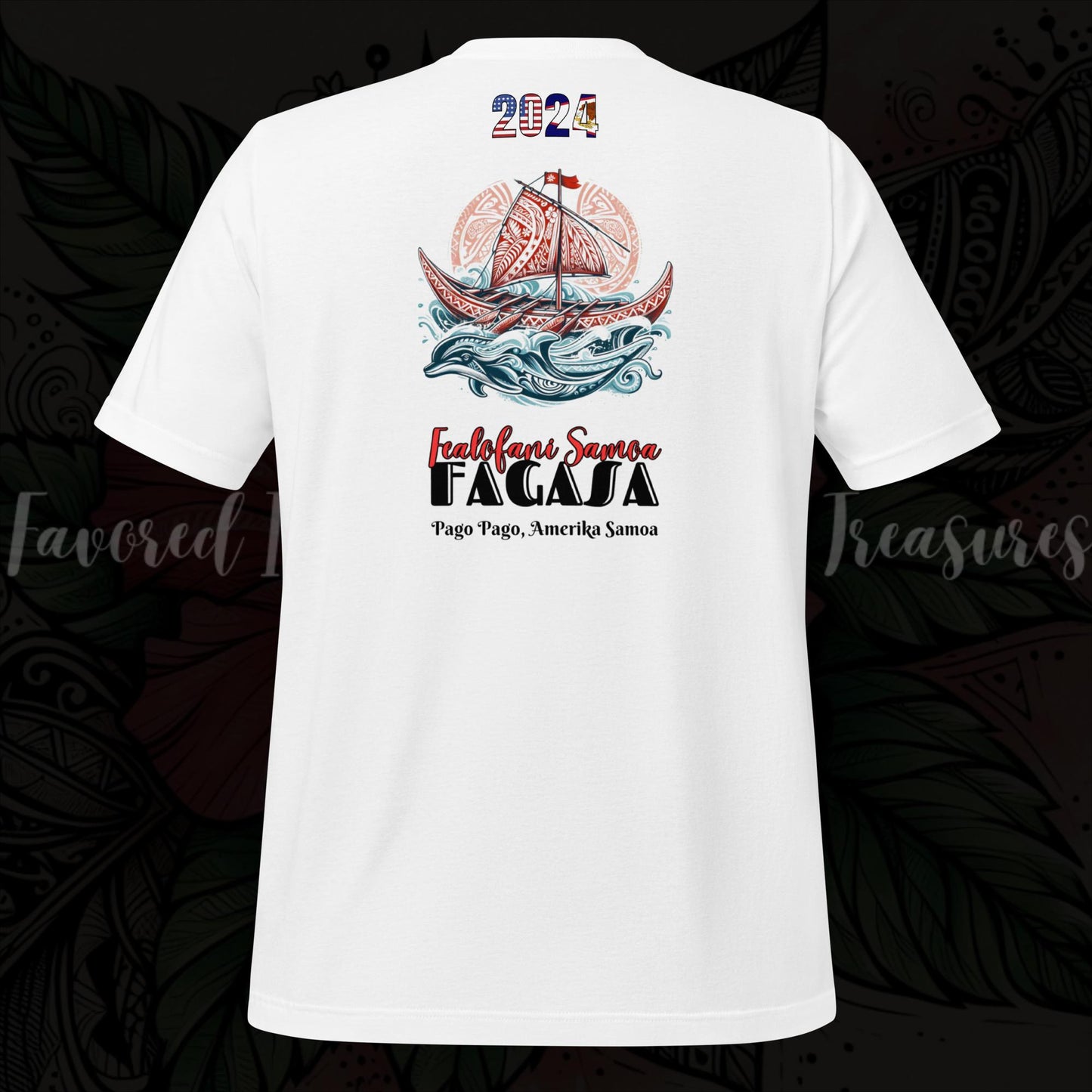 Fagasa Fealofani Samoa Fautasi White Unisex t-shirt