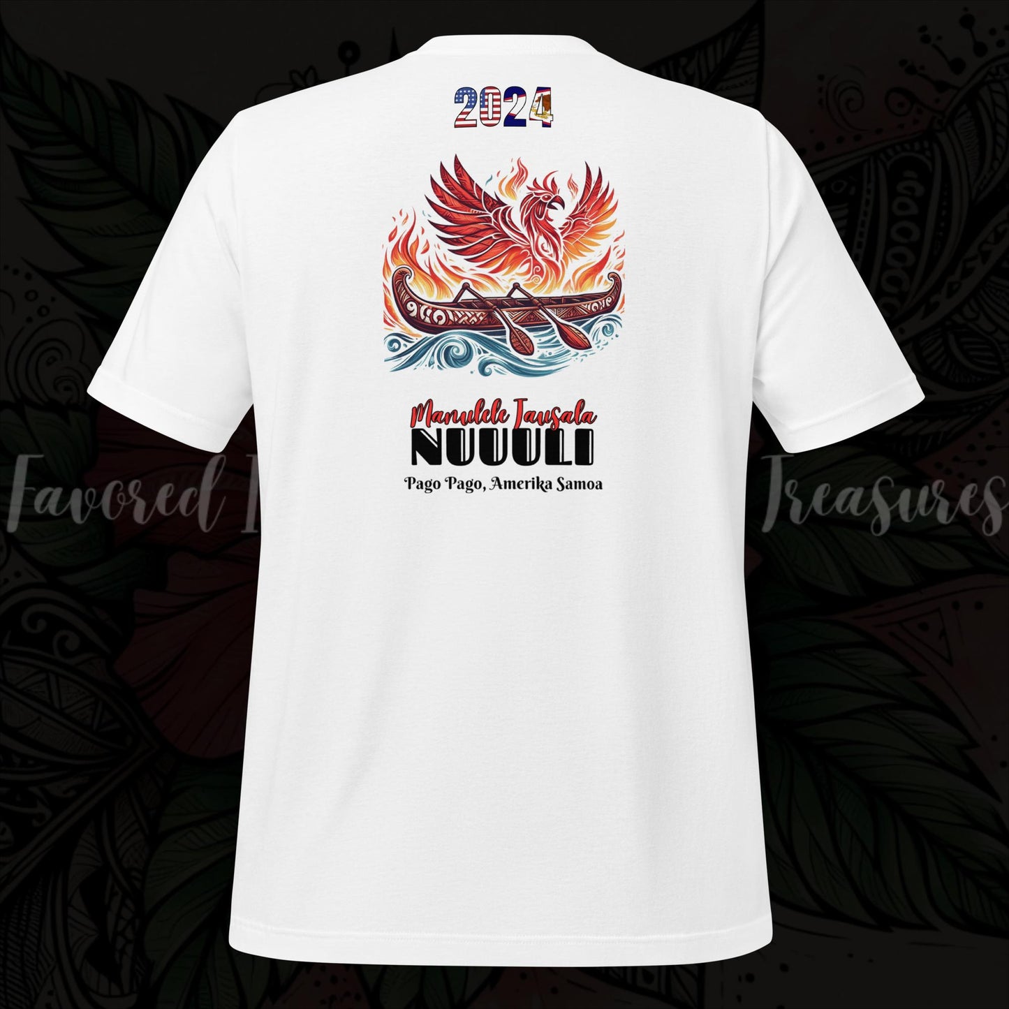 Nu'uuli Manulele Tausala Fautasi White Unisex t-shirt