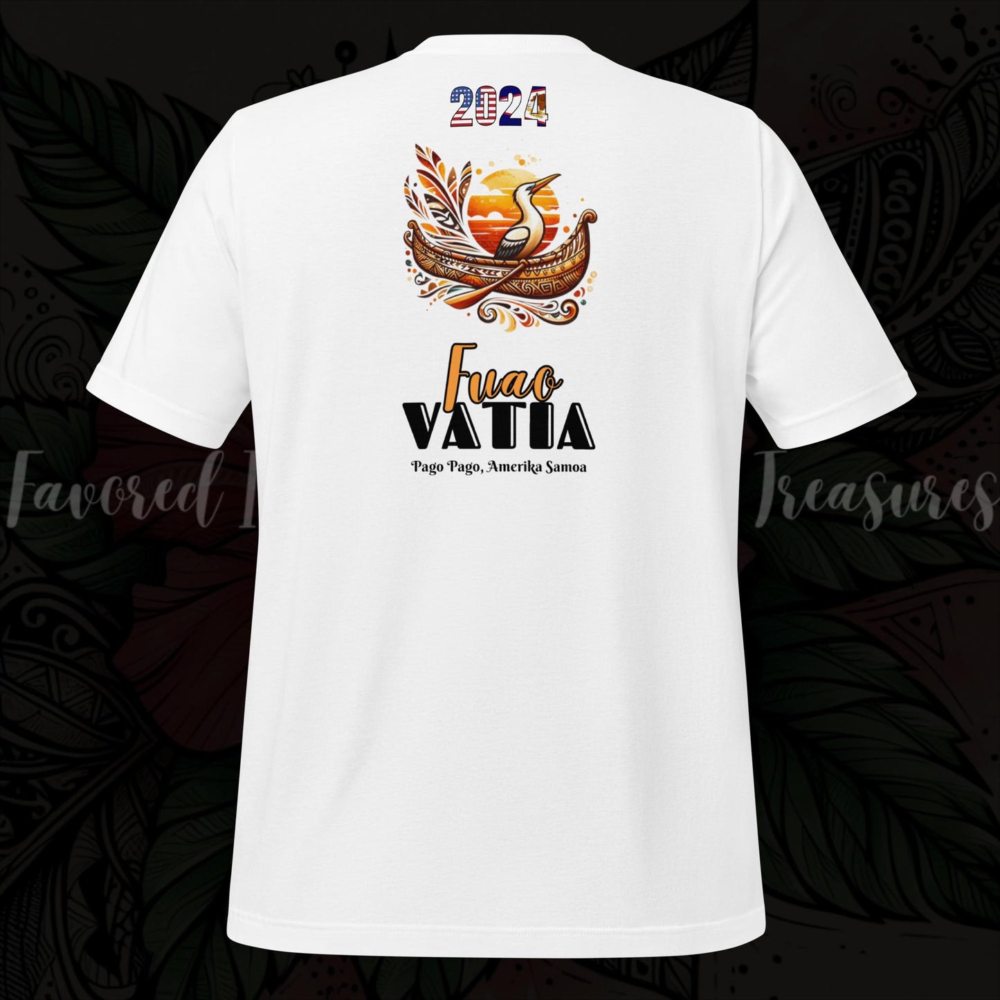 Vatia Fuao Fautasi White Unisex t-shirt