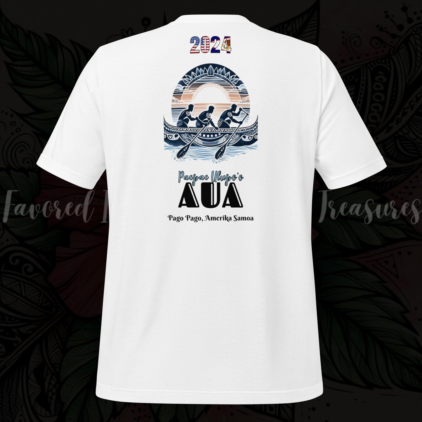 Aua Paepae Ulupo'o Fautasi White Unisex t-shirt